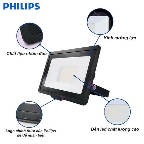 Đèn LED Pha BVP150 - PHILIPS 10W, 20W, 30W, 50W, 70W Chính Hãng