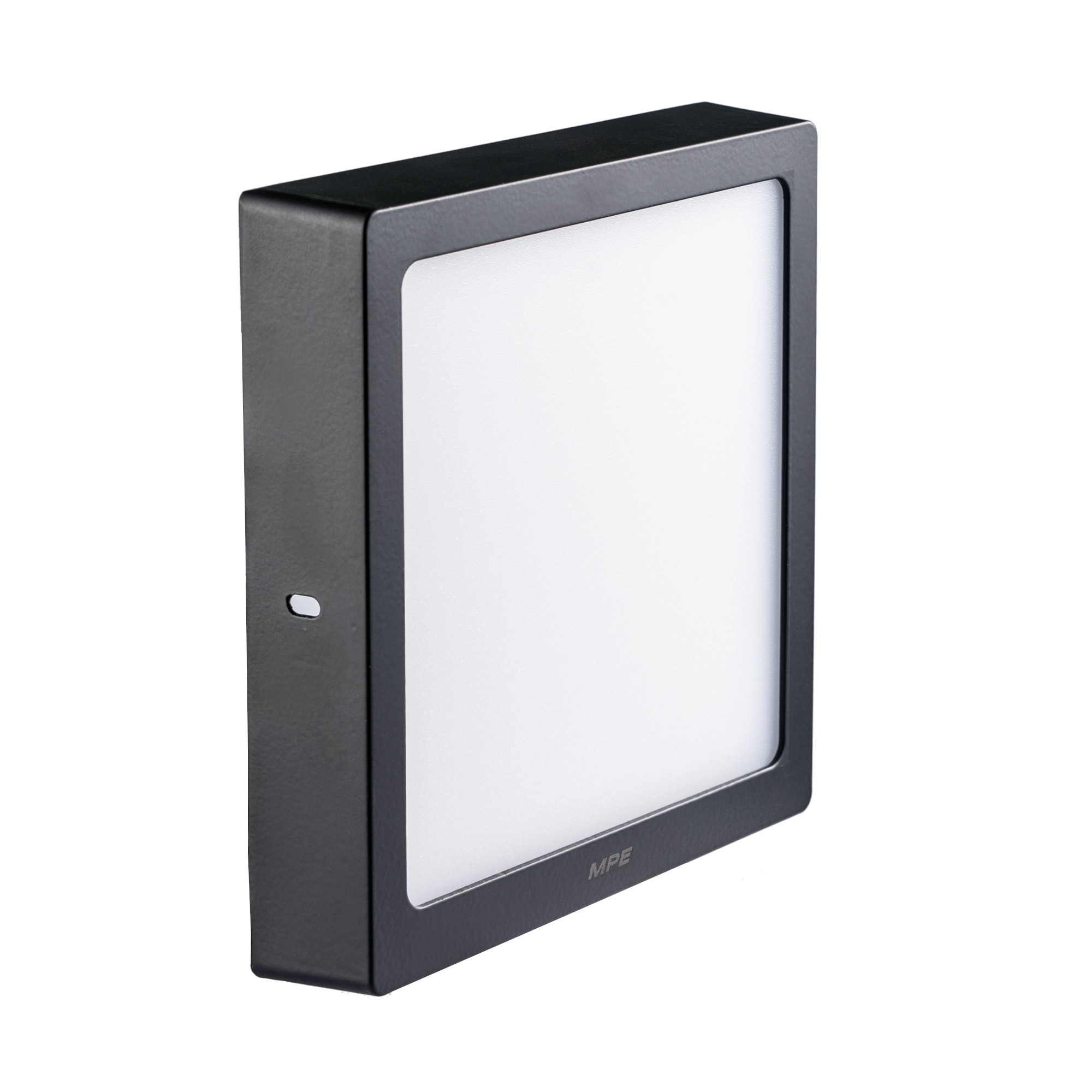 Đèn LED Panel Ốp Nổi Nhựa Đen Mặt Vuông 24W MPE
