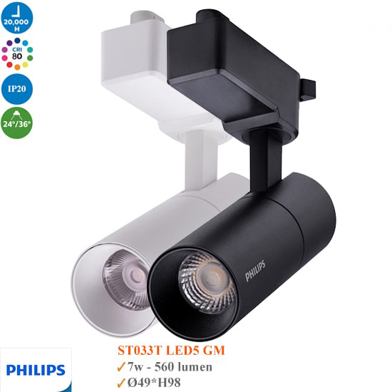 Đèn Led Ray Rọi Philips ST033T Led5 7W