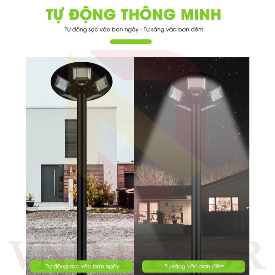 Đèn Năng Lượng Mặt Trời UFO 250W - 5 Khoan