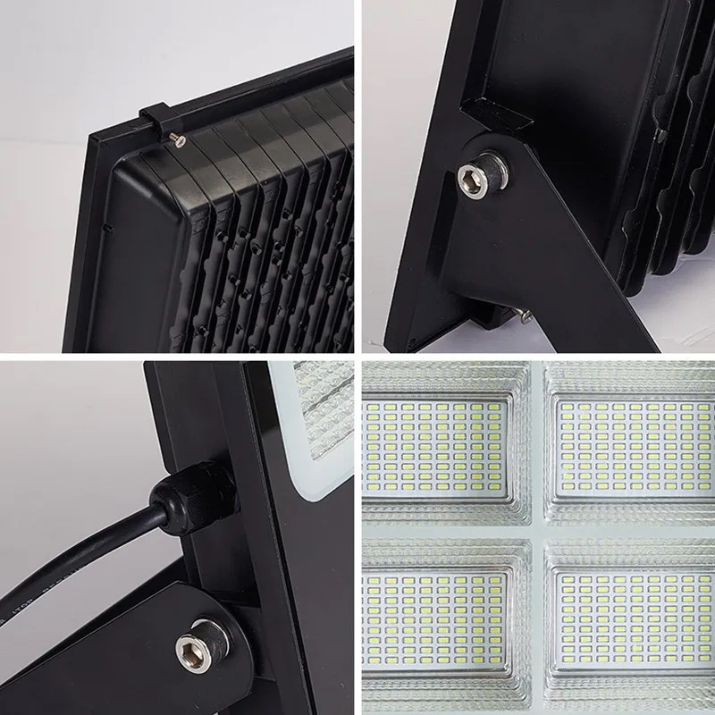 Đèn Pha Năng Lượng Mặt Trời 100W - 4 Khoan