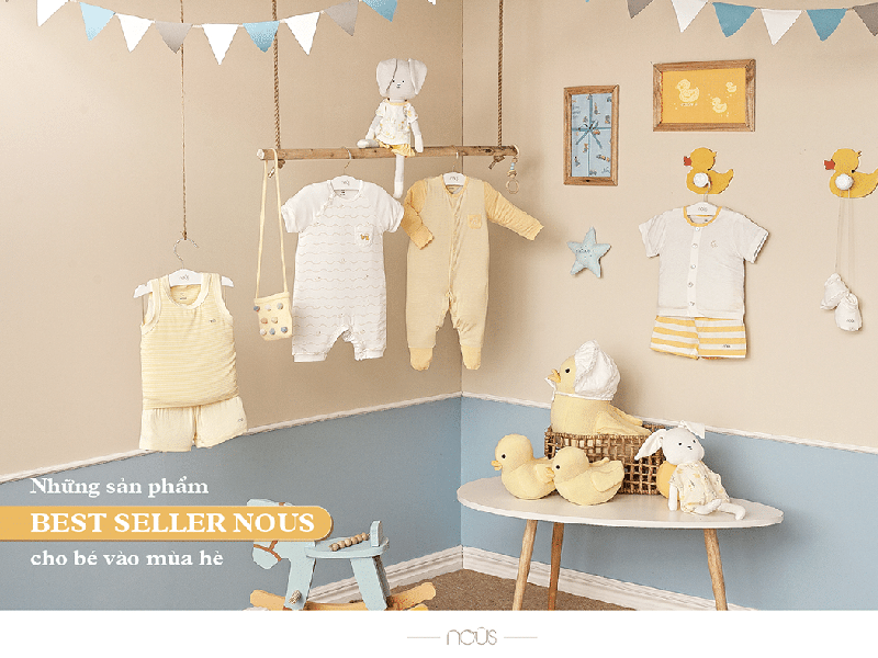 3 loại chất liệu đồ sơ sinh Nous best-seller cho bé vào mùa hè 3 loại chất liệu đồ sơ sinh Nous best-seller cho bé vào mùa hè