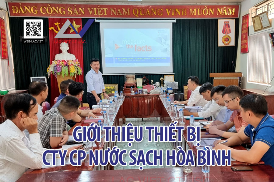 Giới thiệu Sản Phẩm tại công ty Cấp nước Hòa Bình, tỉnh Hòa Bình