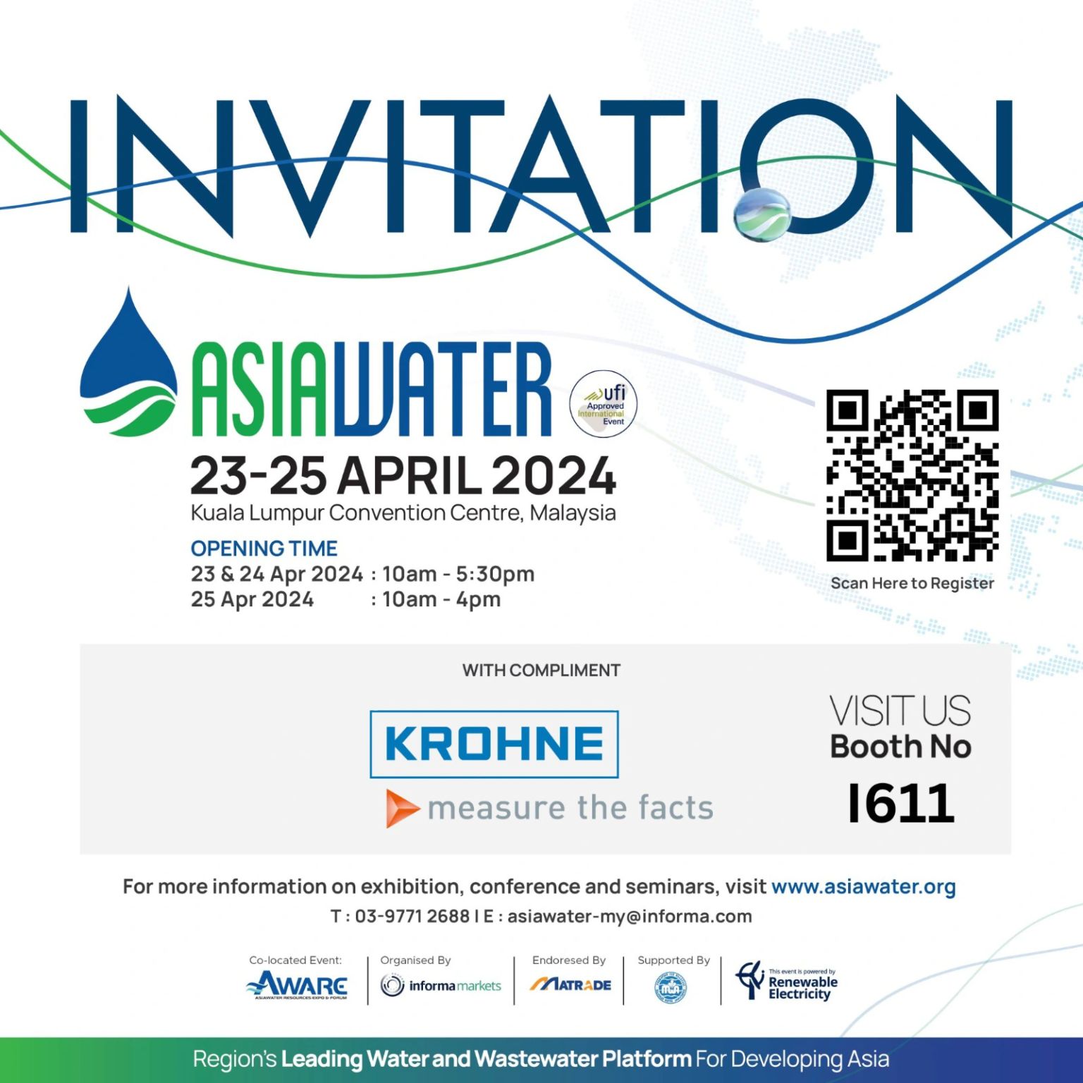 🌍Tham gia cùng KROHNE tại ASIAWATER 2024!