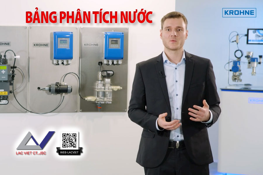 📣Video giới thiệu Bảng phân tích nước của Krohne