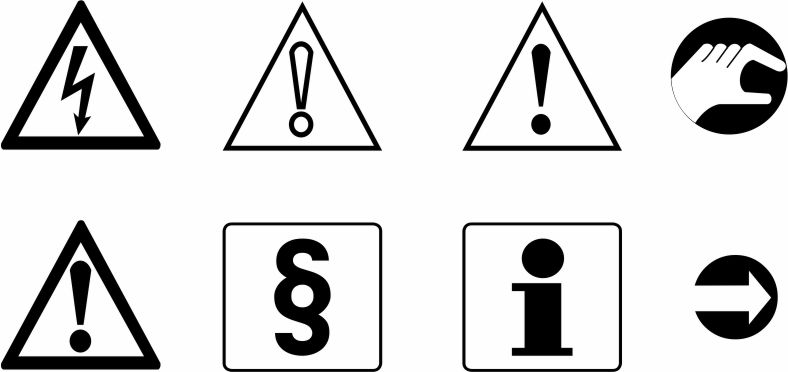 Warnings and symbols used / Cảnh báo và biểu tượng được sử dụng