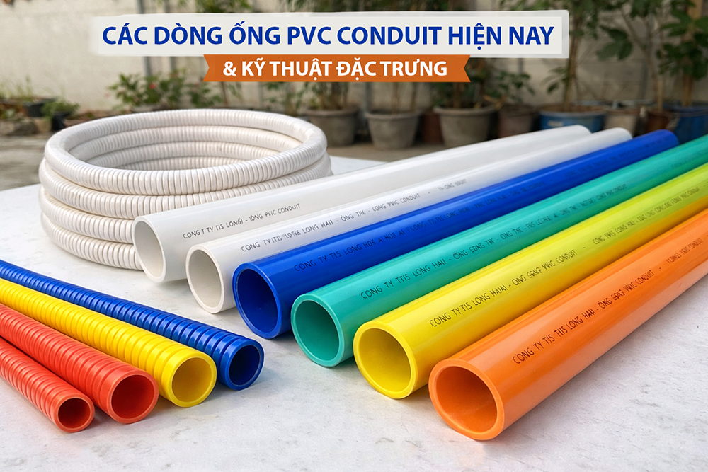 Phân Loại Ống PVC Conduit Theo Cấp Lực 320N–1250N