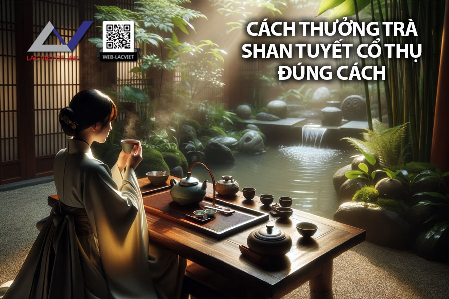 Thưởng trà Shan Tuyết Cổ Thụ đúng cách