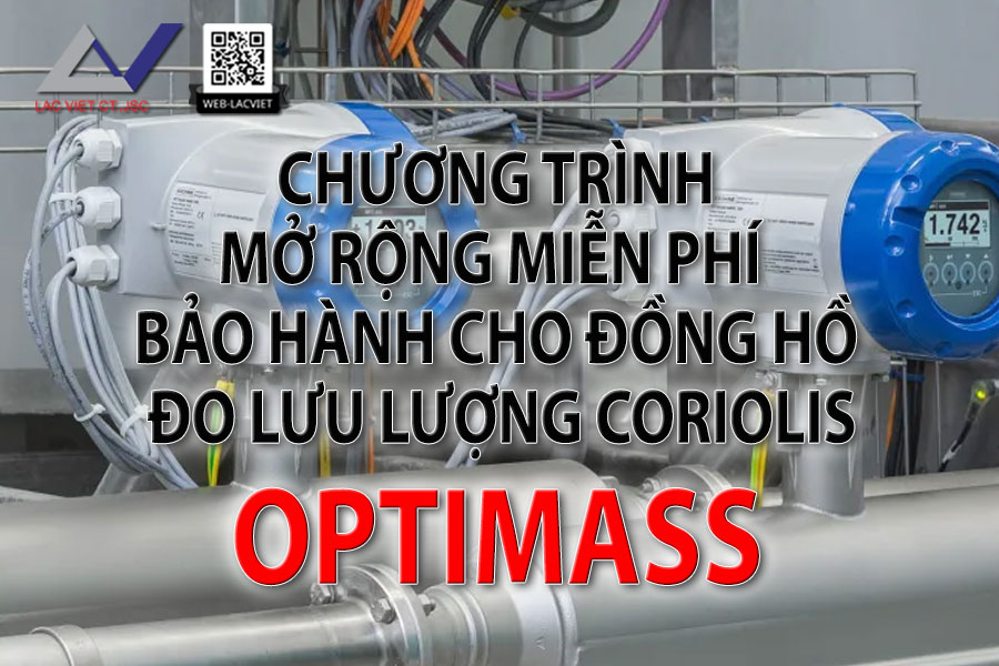 Chương trình mở rộng miễn phí bảo hành Đồng hồ lưu lượng OPTIMASS | Krohne