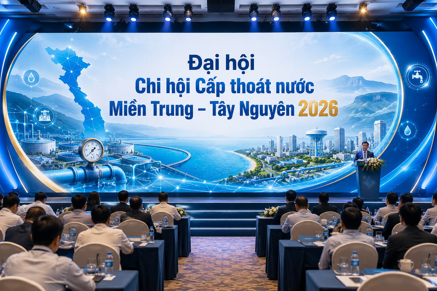 Đại hội Chi hội Cấp thoát nước Miền Trung – Tây Nguyên