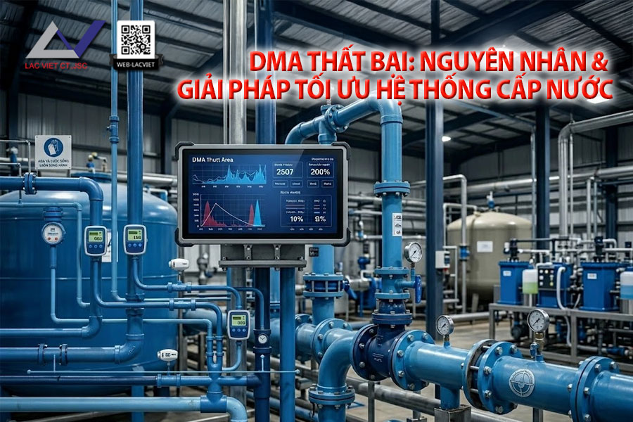 DMA thất bại: Nguyên nhân & giải pháp tối ưu hệ thống cấp nước