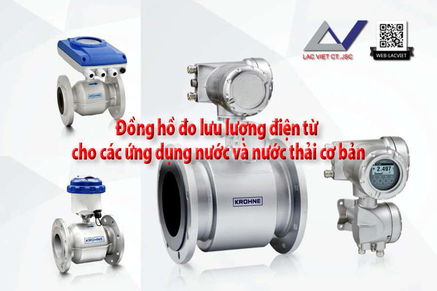 Đồng hồ đo lưu lượng điện từ cho các ứng dụng nước và nước thải cơ bản