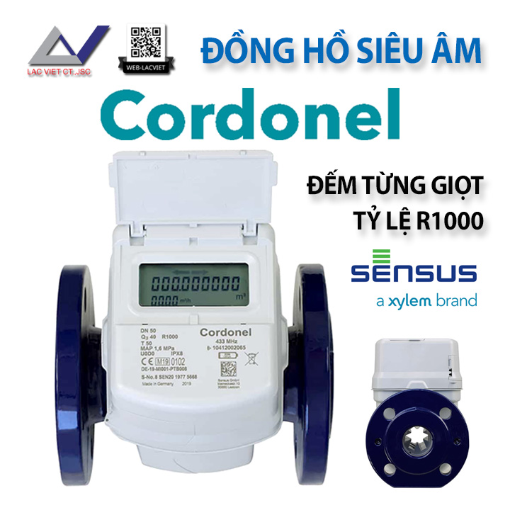 Giới Thiệu Đồng Hồ Đo Nước Siêu Âm Cordonel của SENSUS