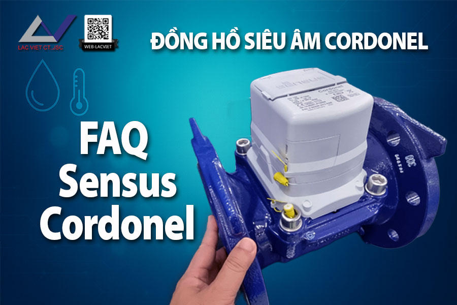 8 Câu hỏi thường gặp về Đồng hồ đo nước siêu âm Sensus Cordonel