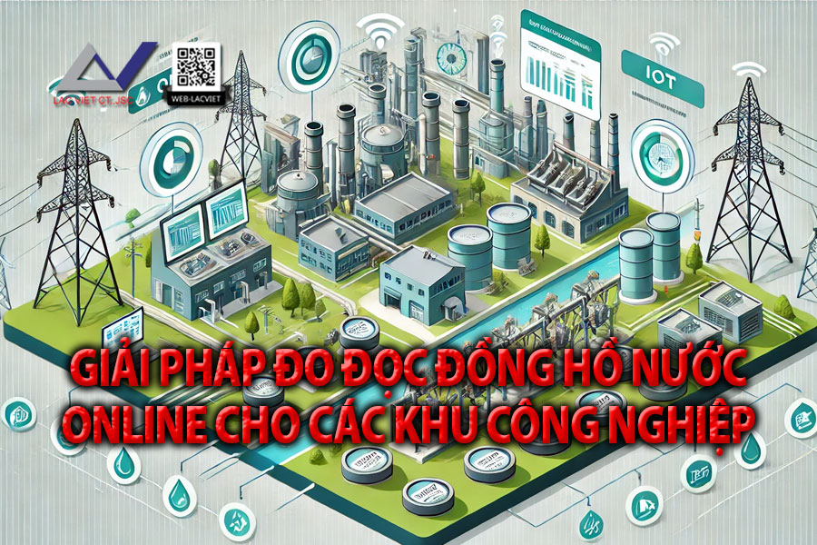 Giải Pháp Đo Đọc Đồng Hồ Đo Nước Online Cho Các Khu Công Nghiệp