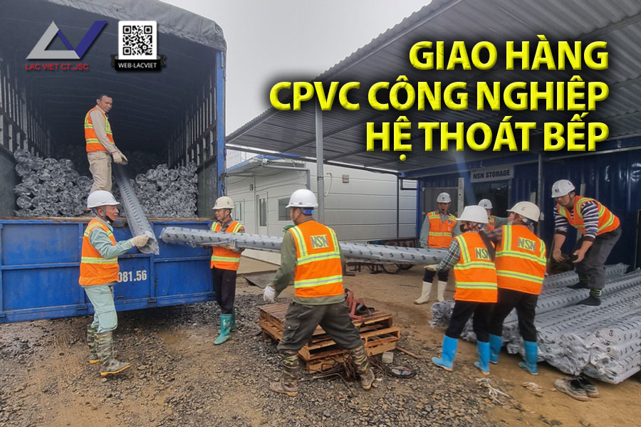 Giao Ống CPVC Công Nghiệp GS Cho Hệ Thoát Bếp – Dự Án Golden Gate