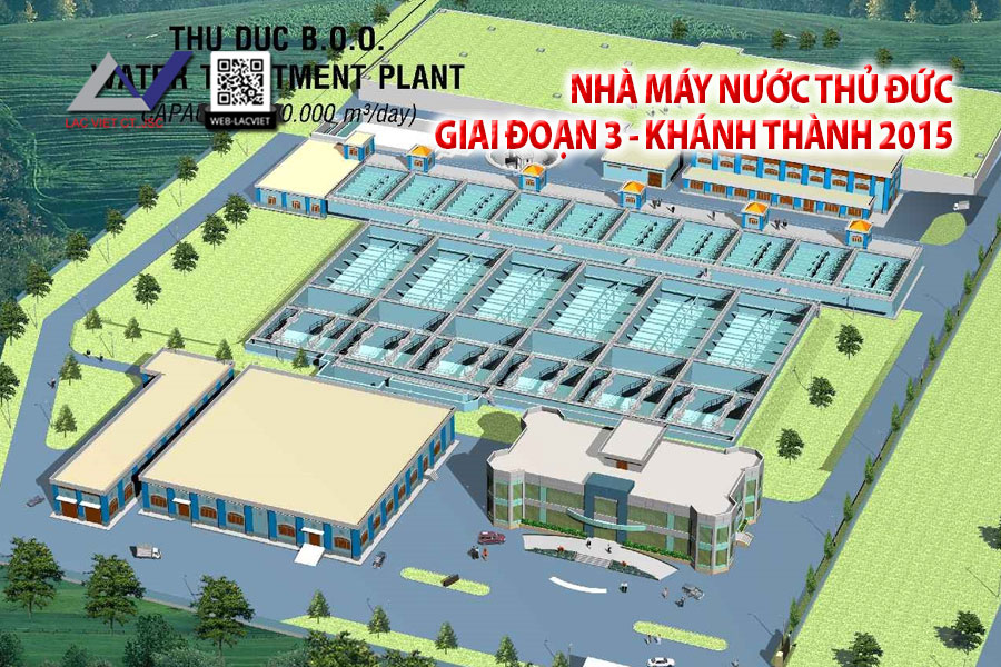 Giới thiệu về công nghệ xử lý nước tại Nhà máy nước Thủ Đức III