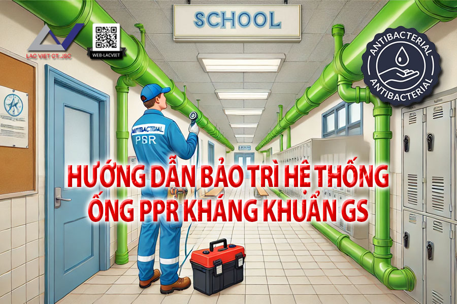 Hướng dẫn bảo trì hệ thống ống PPr kháng khuẩn GS để kéo dài tuổi thọ
