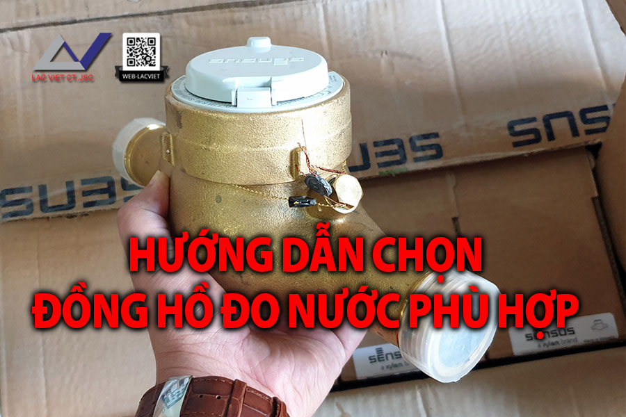 Hướng dẫn chọn đồng hồ nước phù hợp với đường ống DN15, DN20, DN25, DN32