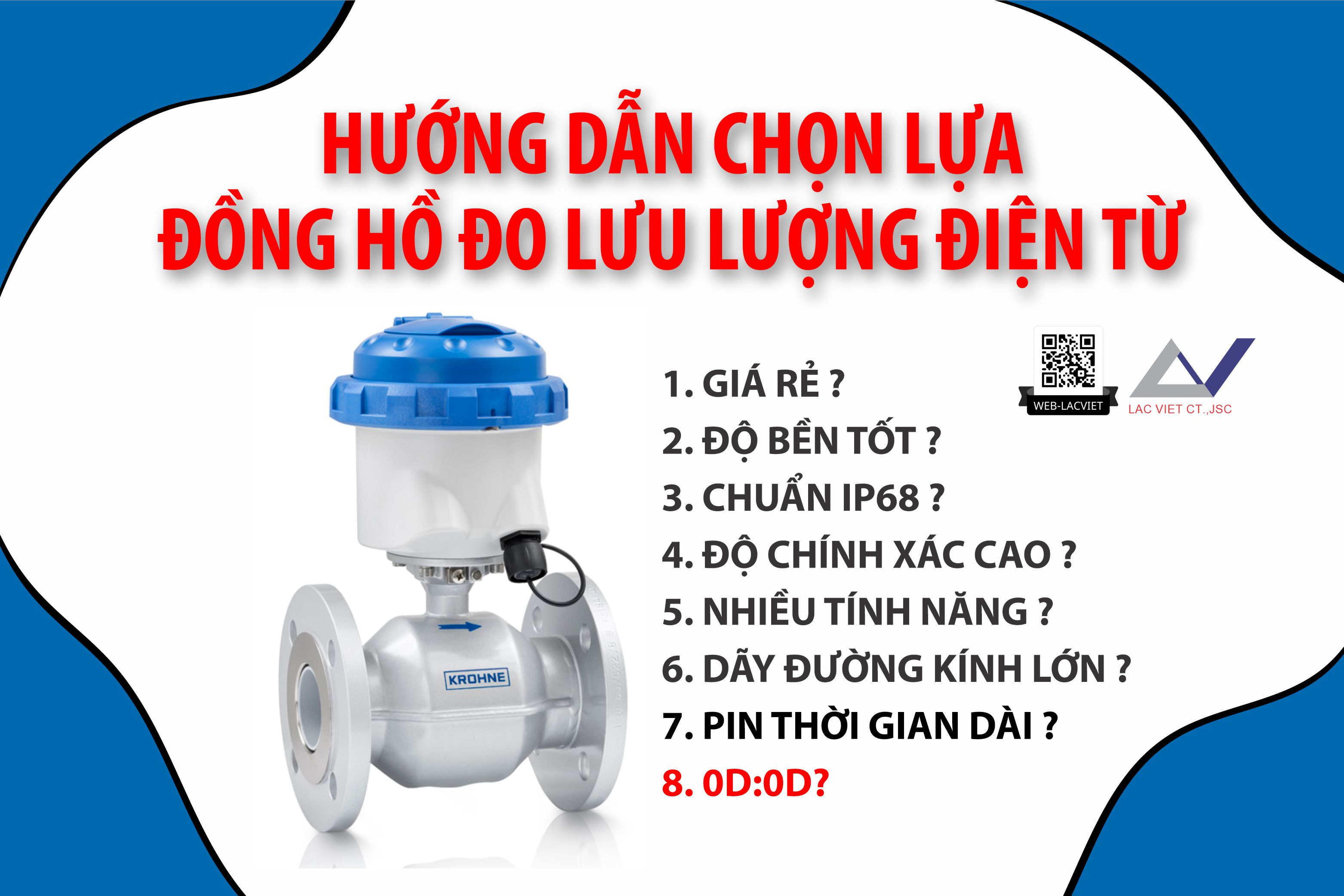 Hướng dẫn chọn Đồng hồ đo lưu lượng điện từ