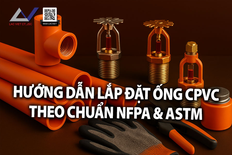Hướng dẫn lắp đặt ống CPVC TFS theo chuẩn NFPA & ASTM