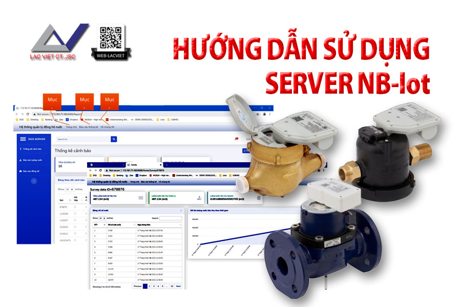Hướng Dẫn Sử Dụng Server Demo NB-IoT - DGS