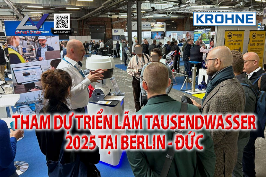 KROHNE Tham Dự Triển Lãm TAUSENDWASSER 2025 tại Berlin!