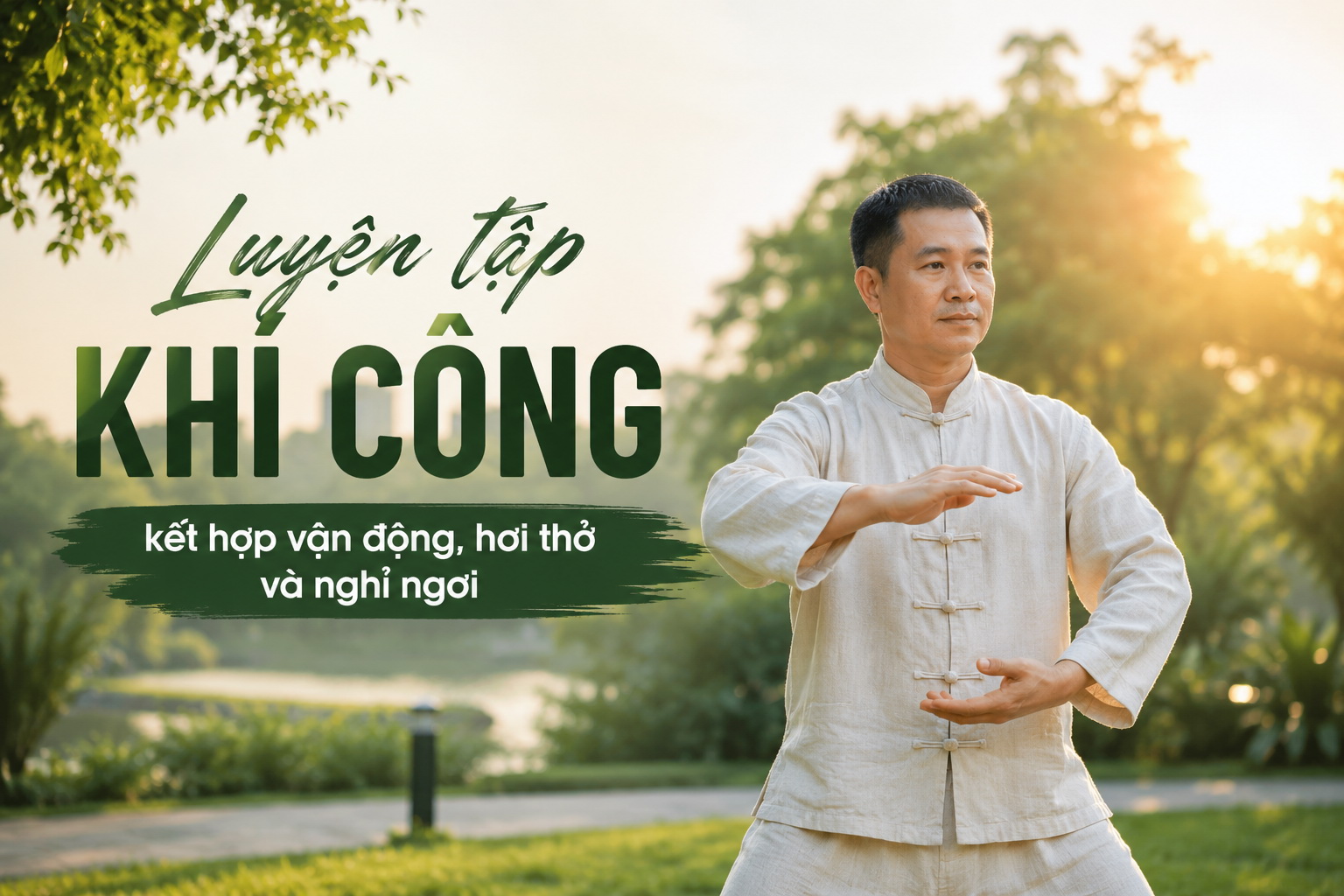 Luyện Tập Khí Công: Kết Hợp Động, Tĩnh Và Hơi Thở