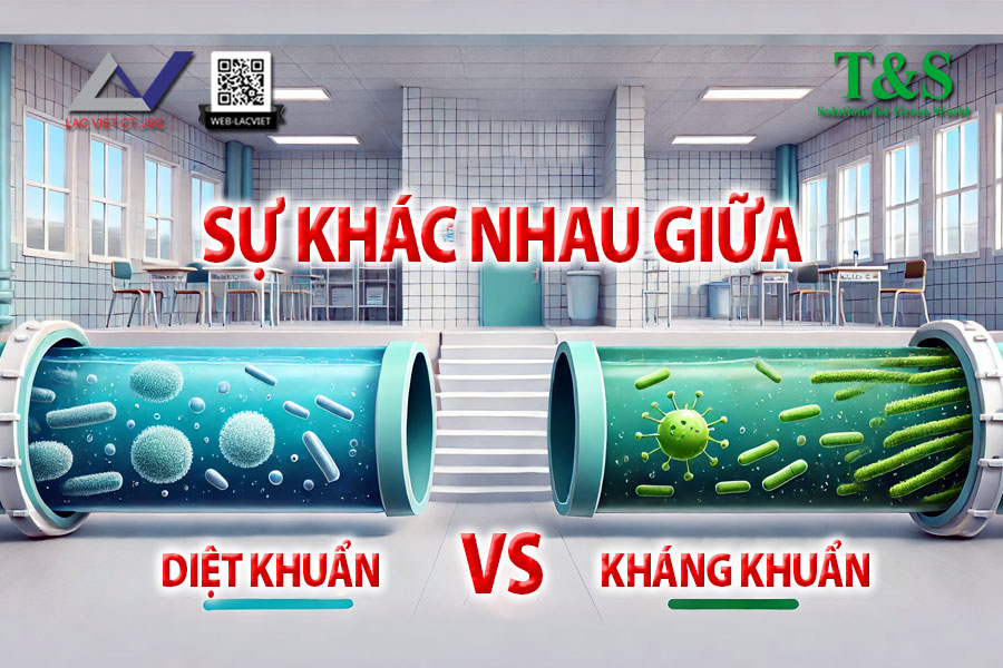 Phân biệt 'Diệt khuẩn' và 'Kháng khuẩn' trong các loại ống PPR Kháng khuẩn