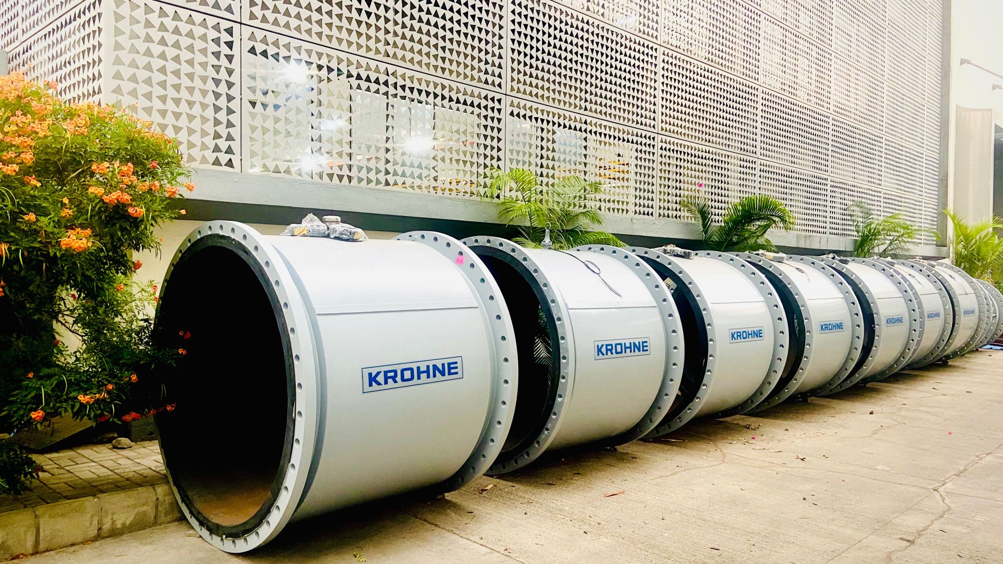 Xuất xưởng OPTIFLUX DN1500 do Krohne Ấn Độ sản xuất