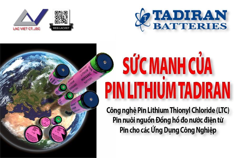 Sức Mạnh của Pin Lithium TADIRAN