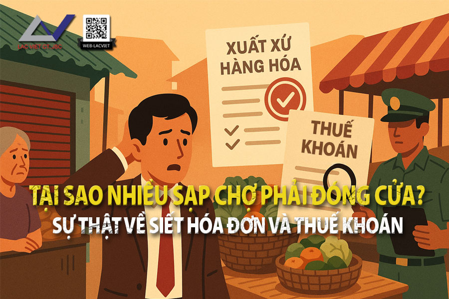 Tại Sao Nhiều Sạp Chợ Phải Đóng Cửa? Sự Thật Về Siết Hóa Đơn Và Thuế Khoán