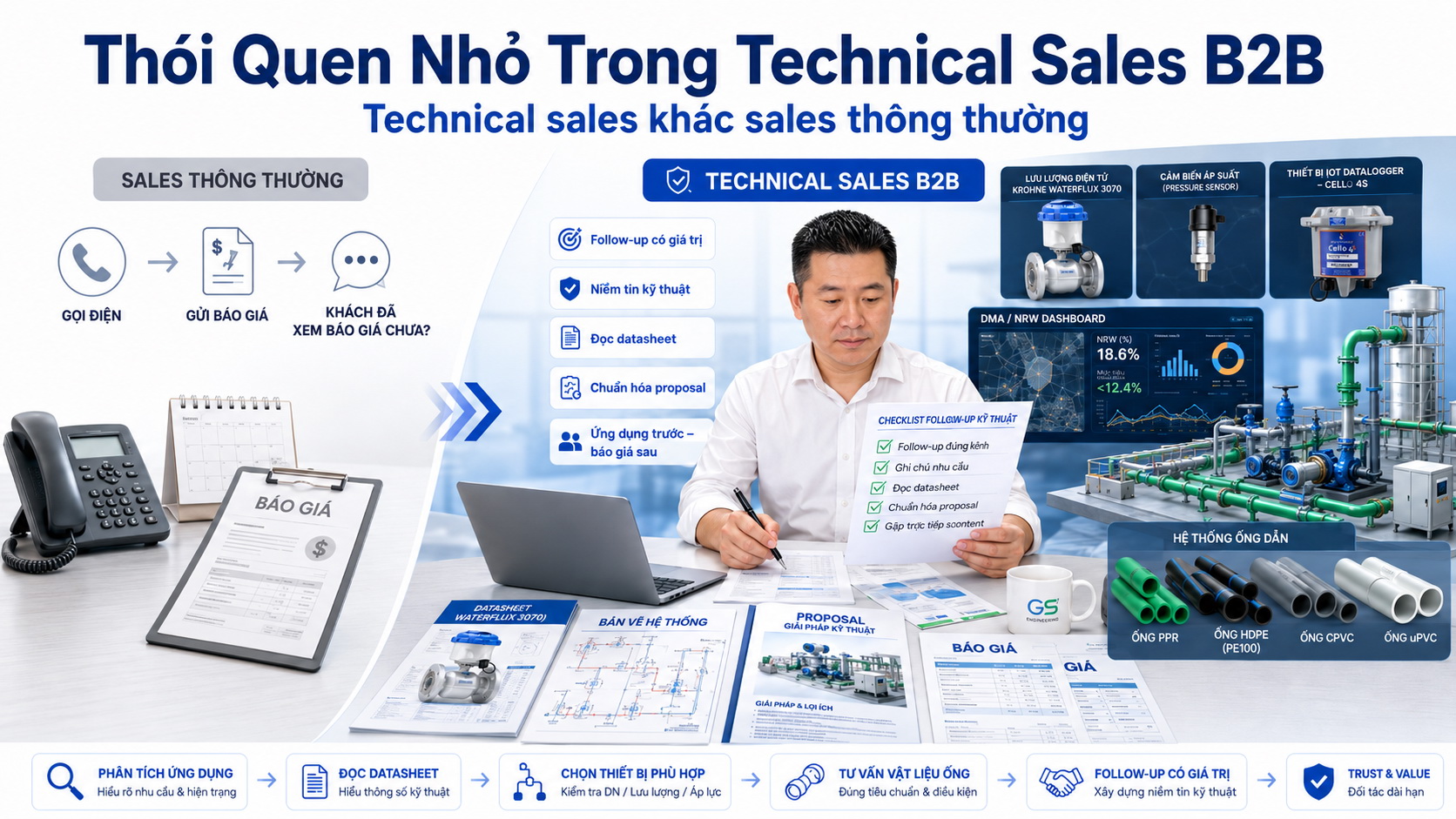 Thói Quen Nhỏ Trong Technical Sales B2B