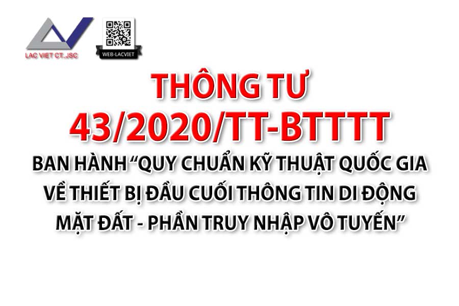 Thông tư số 43/2020/TT-BTTTT