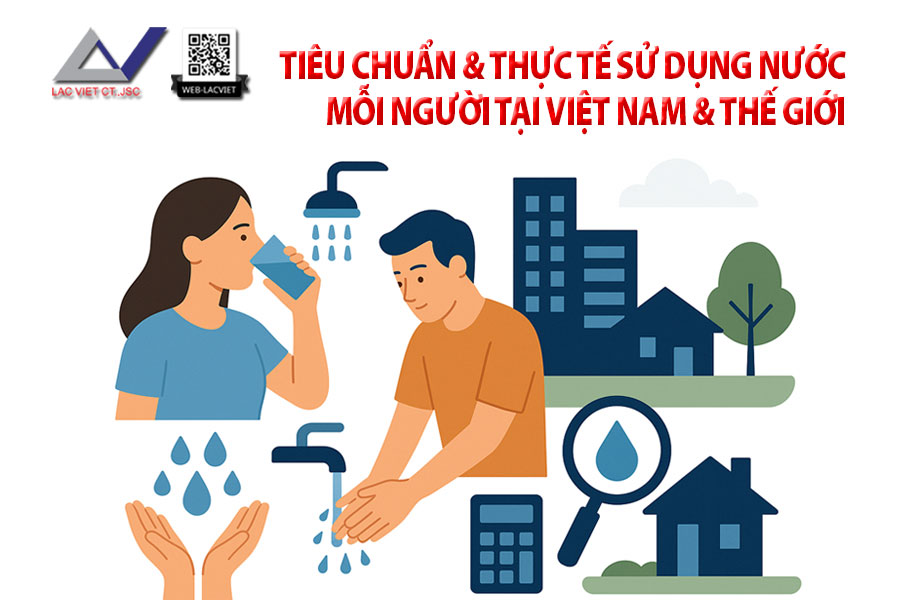 Tiêu Chuẩn Và Thực Tế Sử Dụng Nước Mỗi Người Tại Việt Nam Và Thế Giới