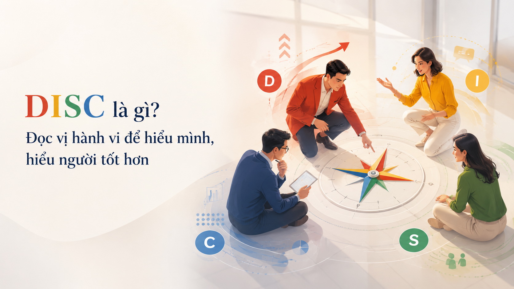 DISC là gì? 4 nhóm DISC và cách ứng dụng hiệu quả