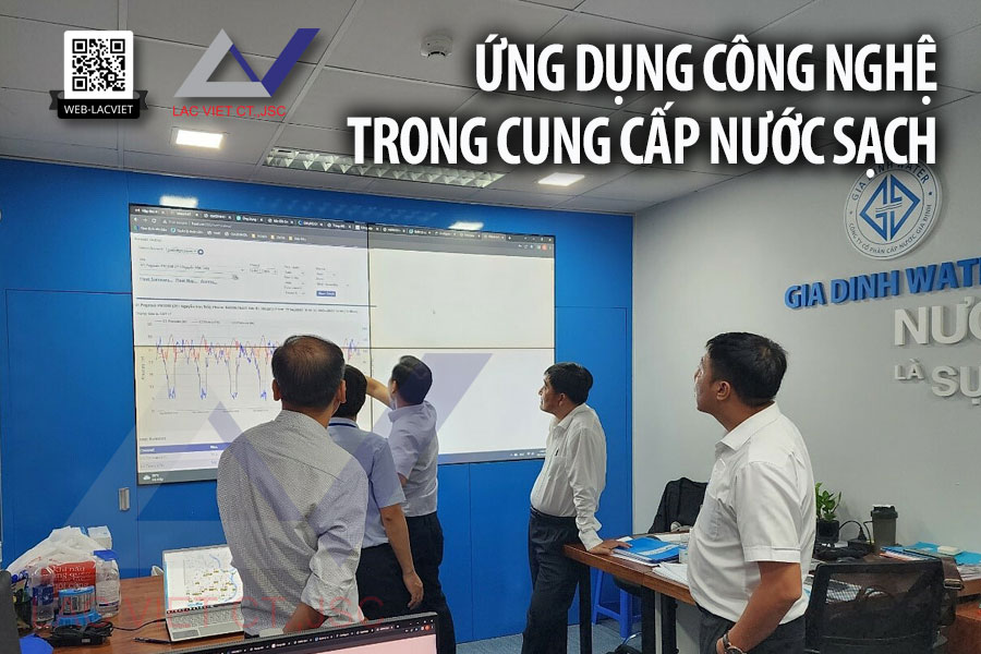 Ứng dụng công nghệ trong cung cấp nước sạch