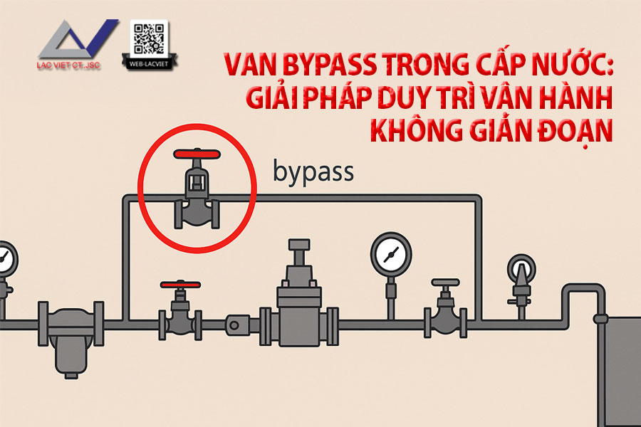 Van Bypass Trong Cấp Nước: Giải Pháp Duy Trì Vận Hành Không Gián Đoạn