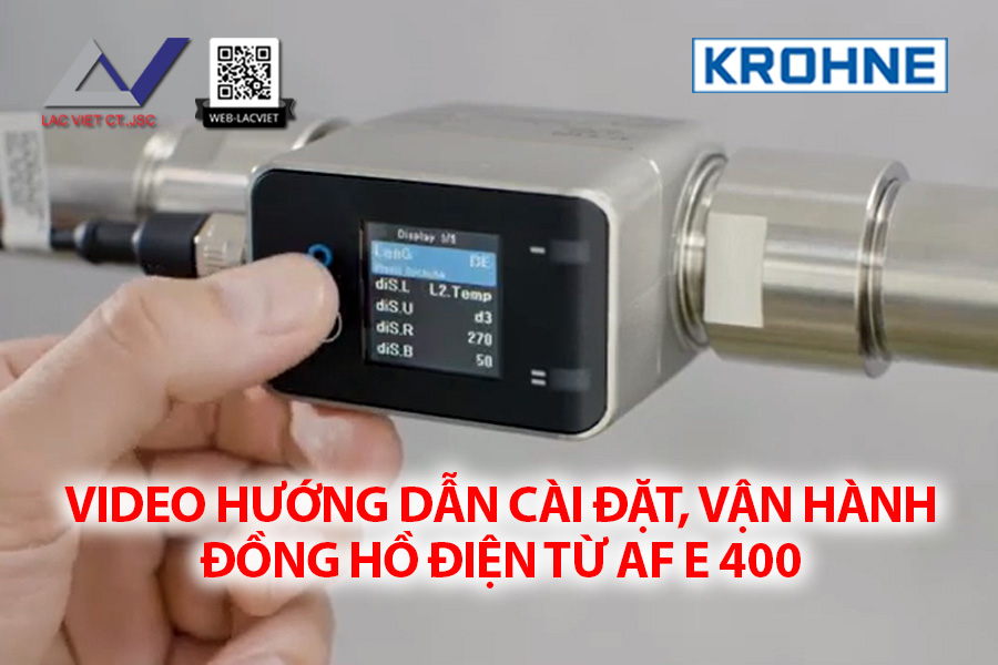 🛠 Video hướng dẫn cài đặt, vận hành Đồng hồ điện từ AF E 400