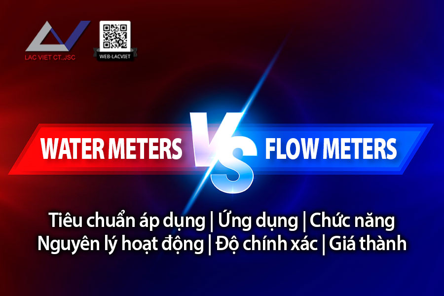 So Sánh Đồng Hồ Đo Nước và Đồng Hồ Đo Lưu Lượng (Water Meters vs Flow Meters)