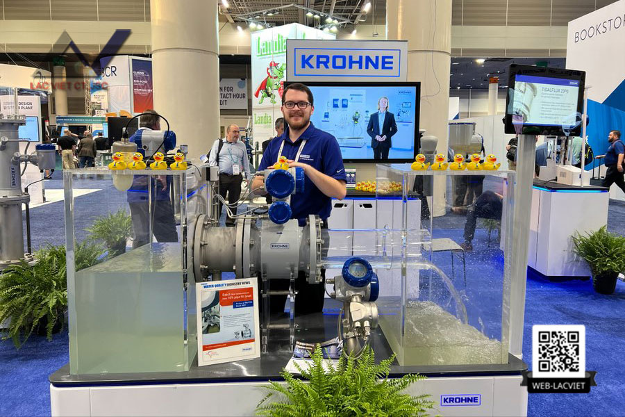Gian hàng KROHNE tại Hội chợ WEFTEC 2022
