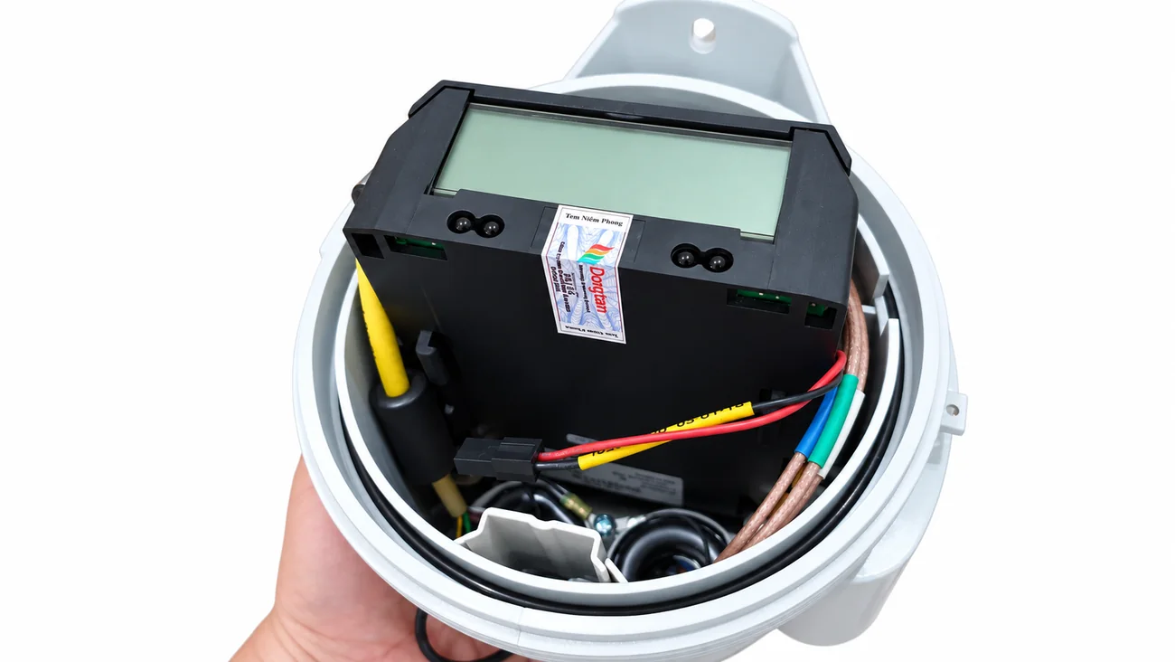 Tem niêm phong trên module IFC 070 F – Tem niêm phong đo lường trên module