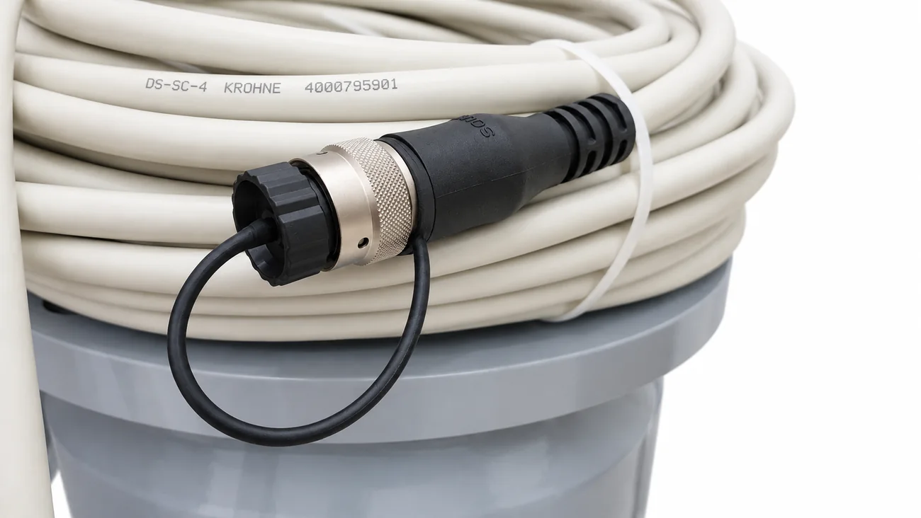 Cáp cảm biến DS-SC-4 và đầu nối – Cáp DS-SC-4 nối cảm biến với IFC 070 F