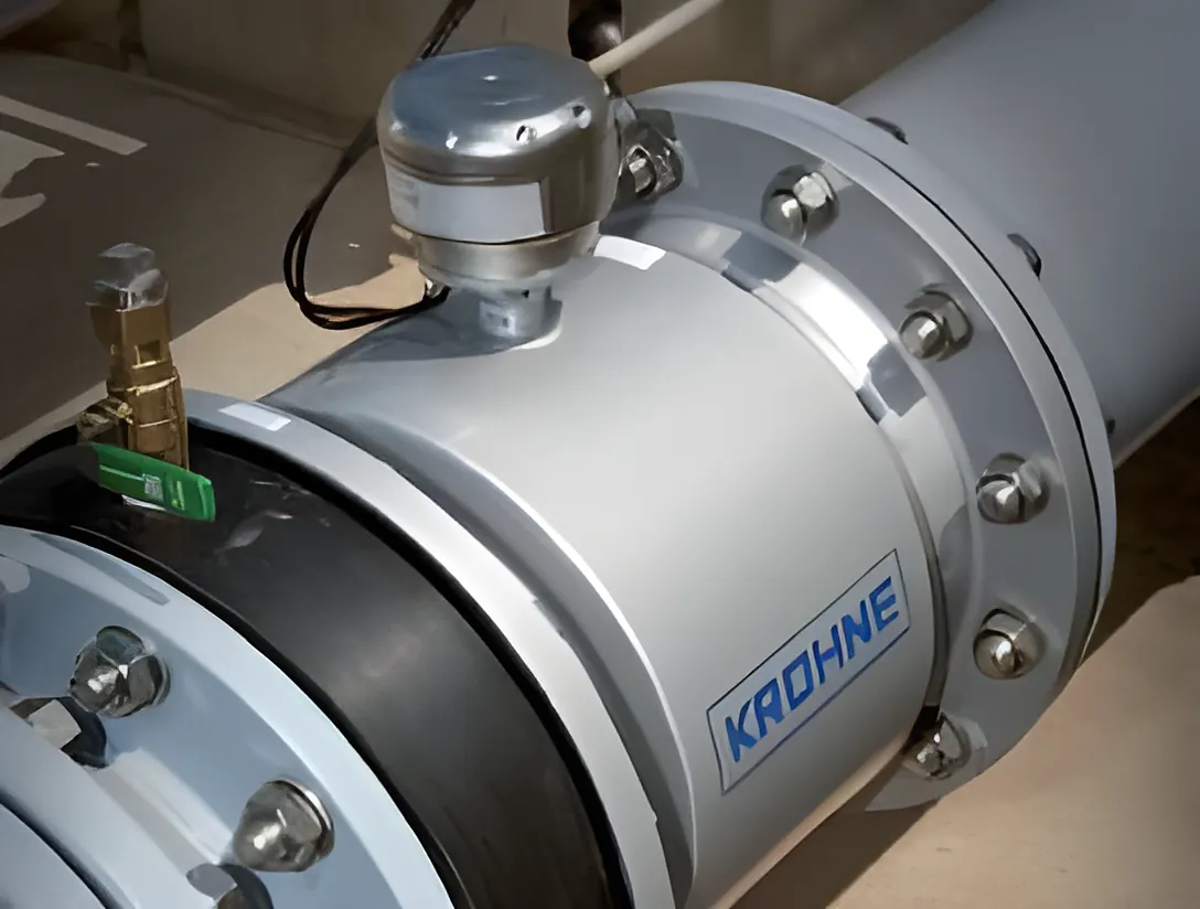Lắp đặt hoàn thiện điểm đo giao nhận – Evides, Hà Lan – KROHNE WATERFLUX 3070