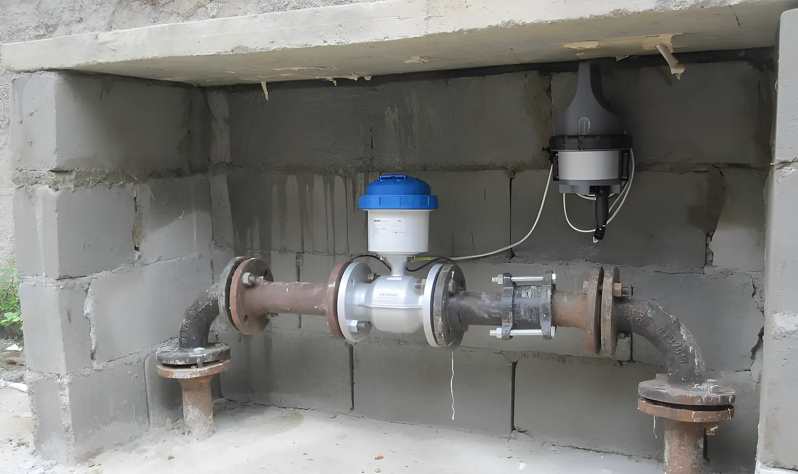 WATERFLUX + logger KGA 42 trên tuyến ống – Truyền dữ liệu GPRS về trung tâm, Rio de Janeiro