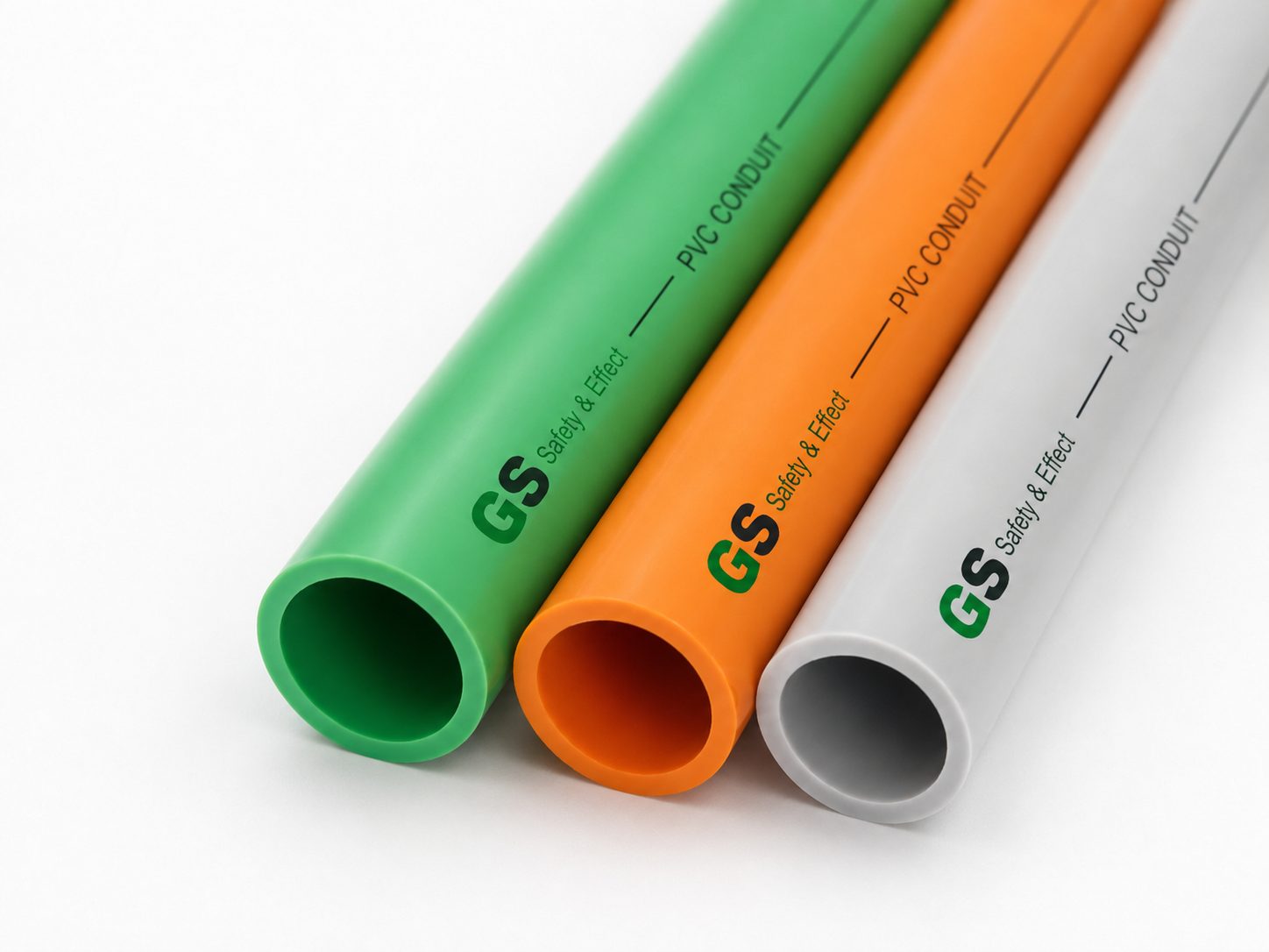 Bề mặt ống PVC Conduit GS nhẵn đẹp và đồng đều