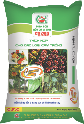 Phân hữu cơ cho các loại cây trồng