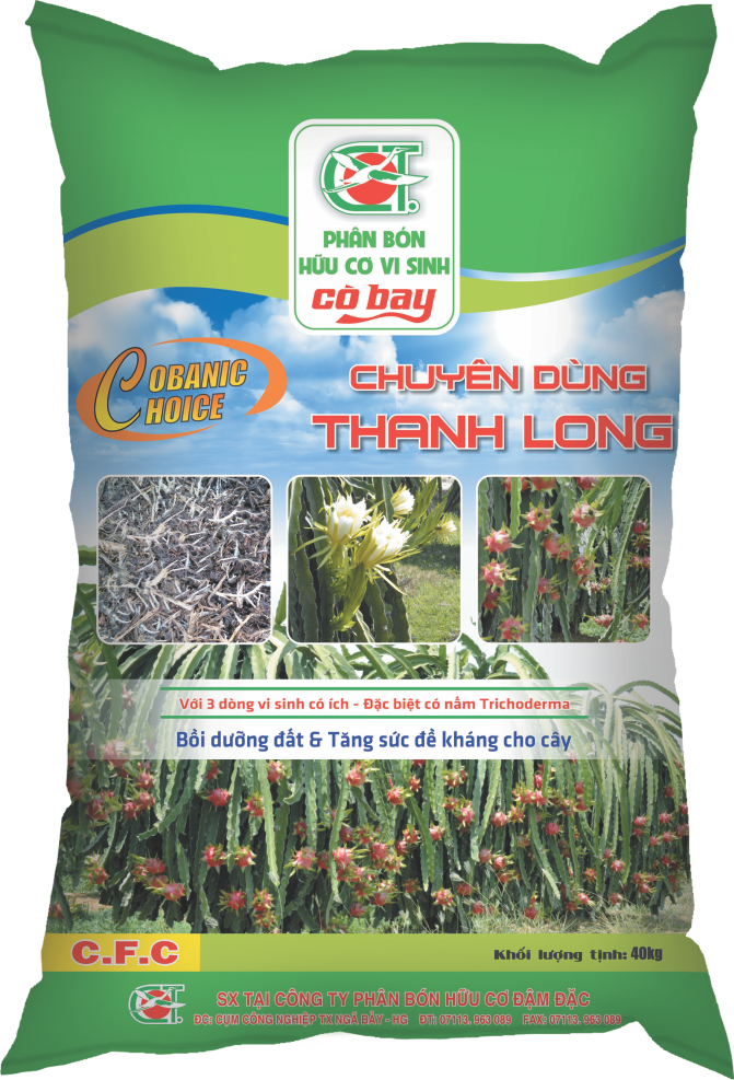 Phân hữu cơ cho Thanh Long