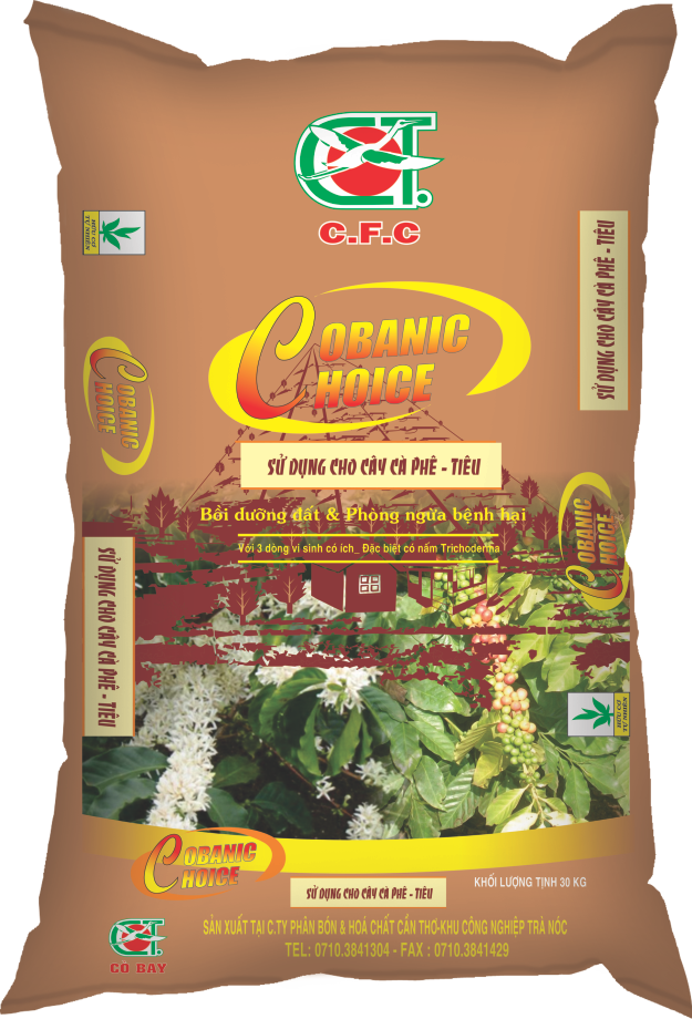 Phân hữu cơ cho Cà Phê - Tiêu