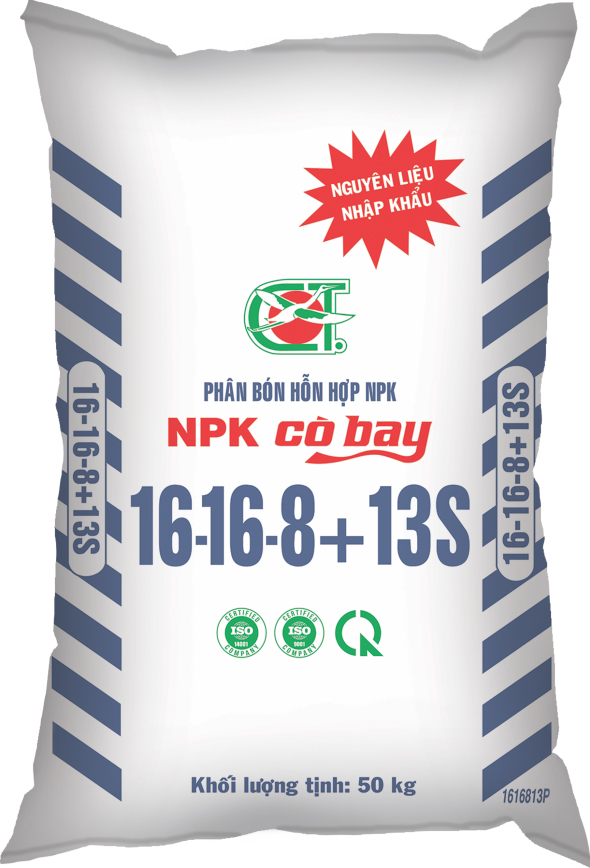 PHÂN BÓN NPK 16-16-8+13S